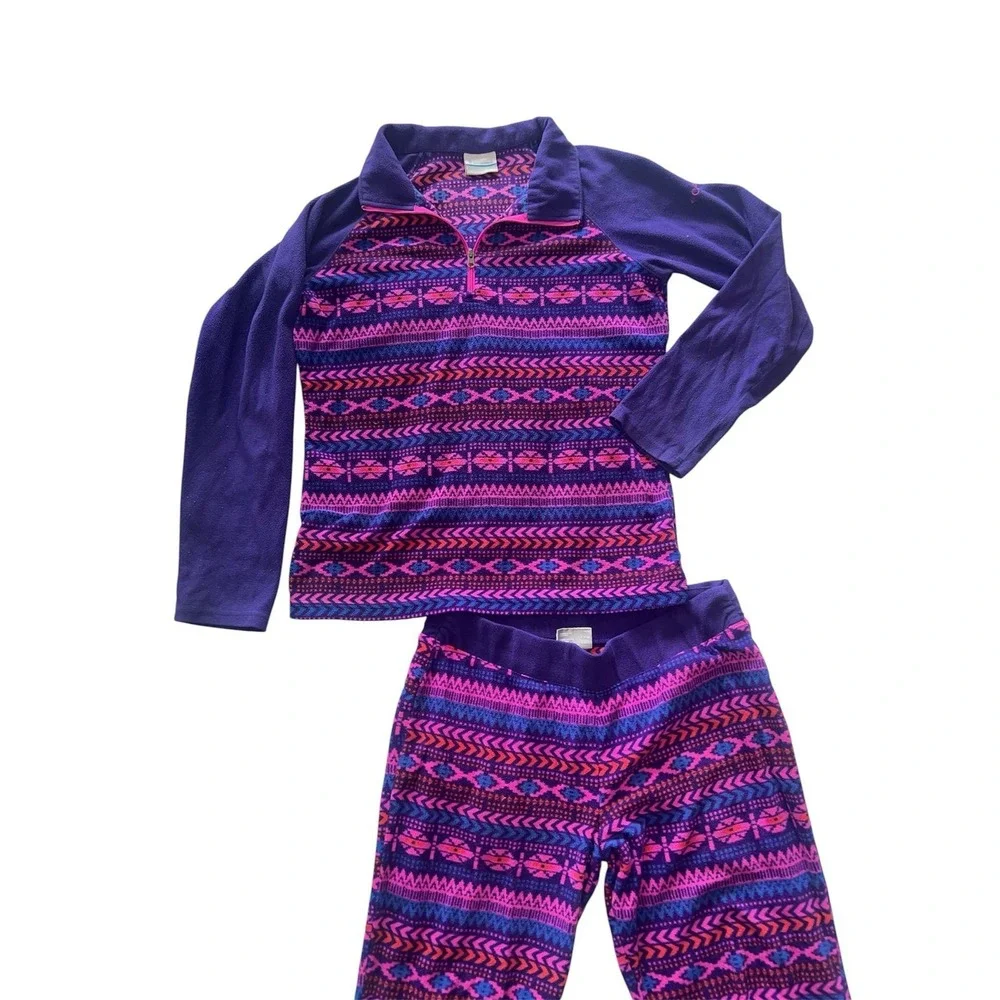152.-   COLUMBIA 2-piece PJ set, Girls Size 14/16(large)